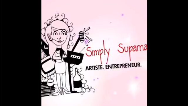 Behind the scenes Simply with Suparnaa