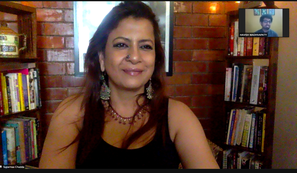 Screen Grab of interview